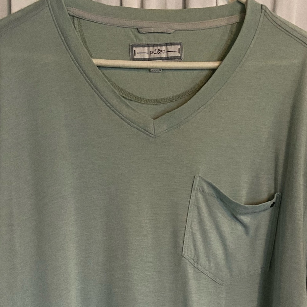 Pd&c Mens Sz-2X lightweight short sleeve right pocket t-shirt-In Used Condition - Picture 5 of 7